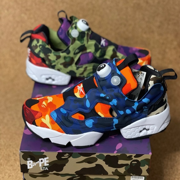 BAPE x InstaPump Fury OG "Multi Camo" - Picture 9 of 10